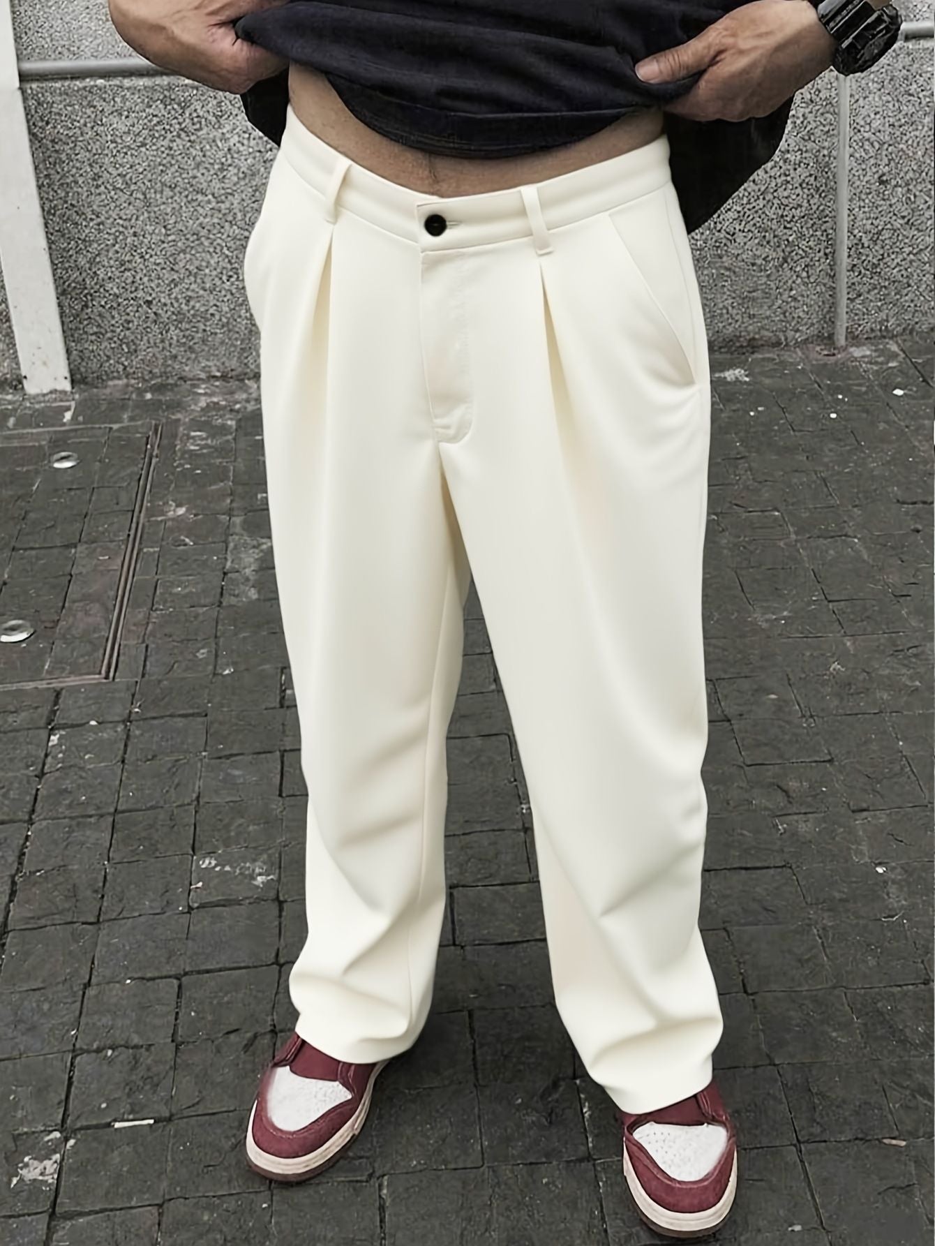 Rechte Herenjeans met lage taille Lisa Rose