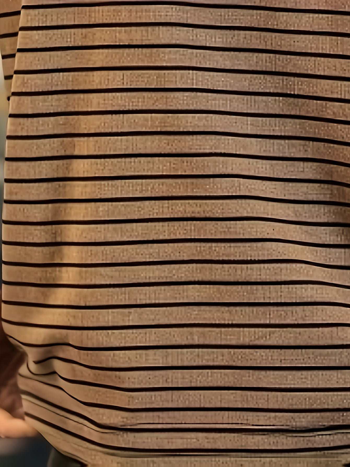 Gestreept T-shirt met Korte Mouwen en Print Lisa Rose